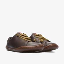 Camper Dark Brown Sneakers Kids - Peu Online Ireland | RAUGQ9478